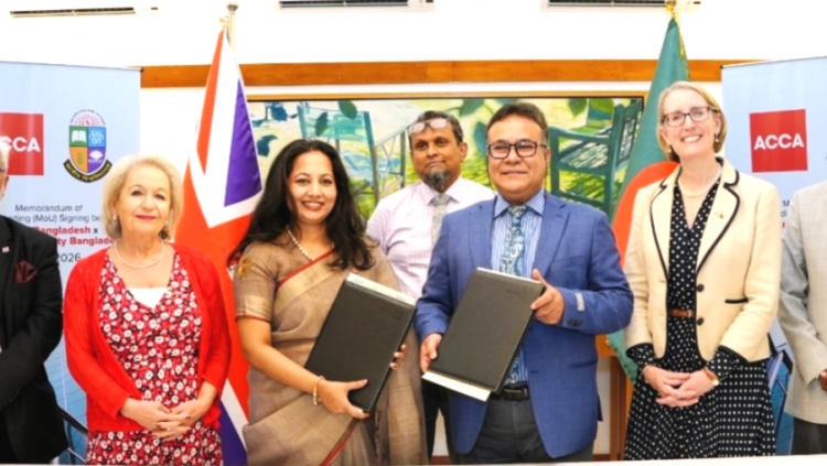 দক্ষ জনশক্তি গড়ে তুলতে এসিসিএ-এর সাথে জাতীয় বিশ্ববিদ্যালয়ের সমঝোতা স্মারক স্বাক্ষরিত