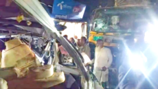 নাগেশ্বরীতে ট্রাক-মাইক্রোবাস সংঘর্ষে শিশুসহ নিহত ৫, আহত ১১