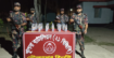 বেনাপোলের পুটখালী সীমান্তে ভারতীয় মদ উদ্ধার