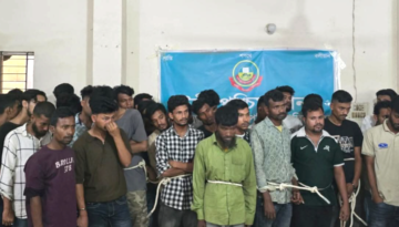 গাজীপুরে মাদকবিরোধী অভিযান,  ৪৮ ঘন্টা আটক ১০৭ 