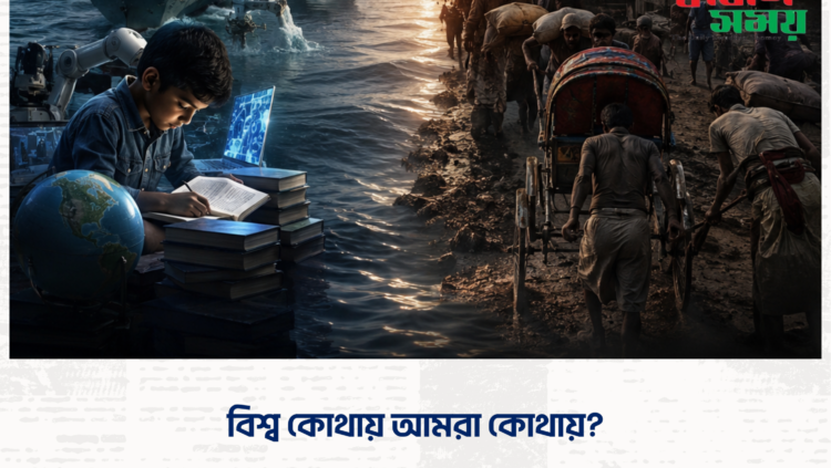 বিশ্ব কোথায় আমরা কোথায়?