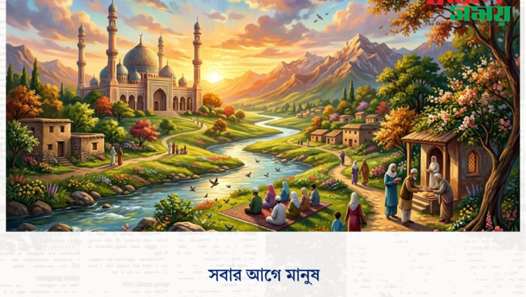 সবার আগে মানুষ