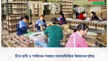 চীনে কৃষি ও পর্যটনের সমন্বয়ে সমবায়ভিত্তিক উন্নয়নের দৃষ্টান্ত