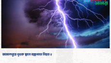 জামালপুরে পৃথক স্থানে বজ্রপাতে নিহত ২