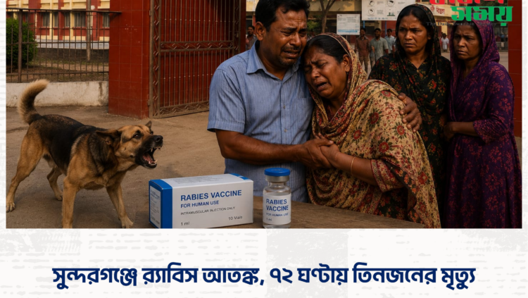 সুন্দরগঞ্জে র‍্যাবিস আতঙ্ক, ৭২ ঘণ্টায় তিনজনের মৃত্যু