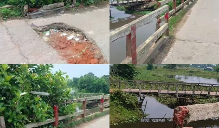 শতবর্ষী মহাখাল সেতু এখন ‘মৃত্যুফাঁদ’: দুর্ভোগে নাসিরনগরের ৪ লাখ মানুষ