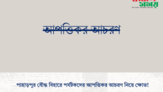 পাহাড়পুর বৌদ্ধ বিহারে পর্যটকদের আপত্তিকর আচরণ নিয়ে ক্ষোভ!