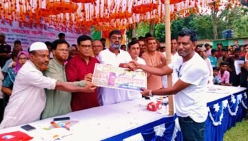 আরাফাত রহমান কোকো স্মৃতি ফুটবল টুর্নামেন্ট বিজয়ী জামাতলী স্পোর্টিং বয়েজ ক্লাব