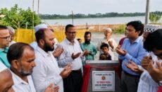 ঝালকাঠিতে পৌর কবরস্থান-৫ এর উদ্বোধন