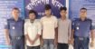 নওগাঁয় মোটরসাইকেল ছিনতাই চেষ্টায় ৩ সদস্য গ্রেফতার