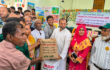 মোংলায় কৃষকদের মাঝে বিনামূল্যে কৃষি প্রণোদনার বীজ ও সার বিতরণ