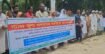 জয়পুরহাটে ভূমি অধিগ্রহনে ন্যায্য মূল্য প্রদানের দাবিতে মানববন্ধন