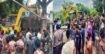 রাজশাহীর পদ্মার টি-বাঁধে অবৈধ স্থাপনা উচ্ছেদ, চলবে অভিযান