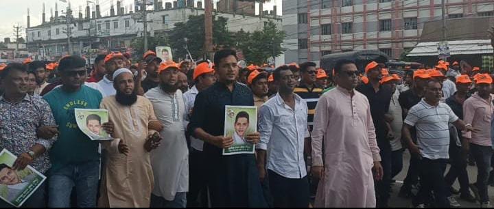জুলাই অভ্যুত্থান দিবস উপলক্ষে বিজয় র‍্যালি অনুষ্ঠিত