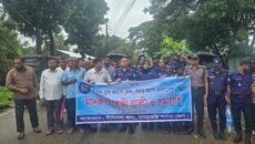 মাদকের বিরুদ্ধে বাবুছড়ায় পুলিশের সঙ্গে জনতার পদযাত্রা