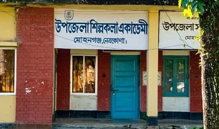 নেত্রকোনায় দের যুগ ধরে বন্ধ শিল্পকলা একাডেমী বাদ্যযন্ত্র ও বরাদ্দের নেই হদিস