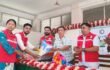 দীঘিনালায় বন্যায় ক্ষতিগ্রস্ত ২৫০ পরিবারের মাঝে রেড ক্রিসেন্টের সোসাইটির ত্রাণ বিতরণ