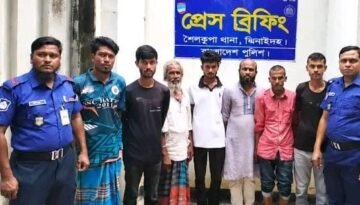 শৈলকুপায় মাদকবিরোধী অভিযানে ৭ মাস কসেবীর কারাদণ্ড