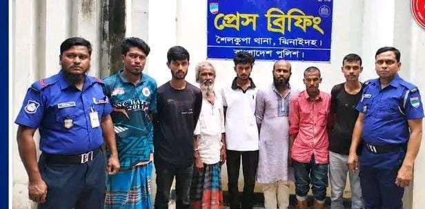 শৈলকুপায় মাদকবিরোধী অভিযানে ৭ মাস কসেবীর কারাদণ্ড